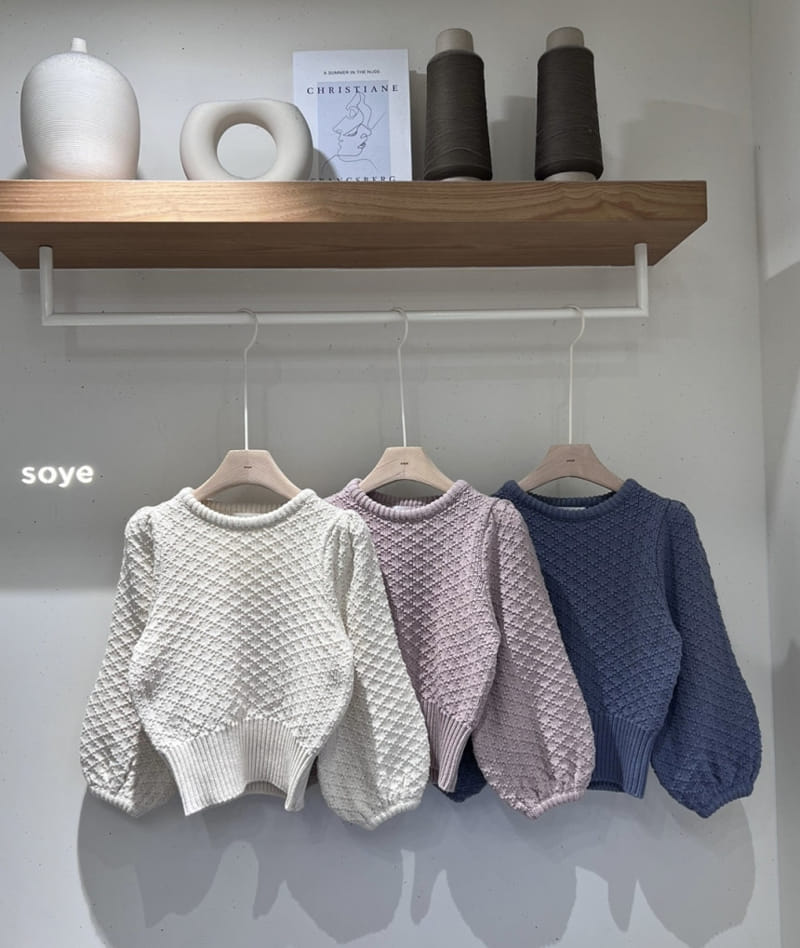 Soye - Korean Children Fashion - #minifashionista - Mori Puff Knit - 2