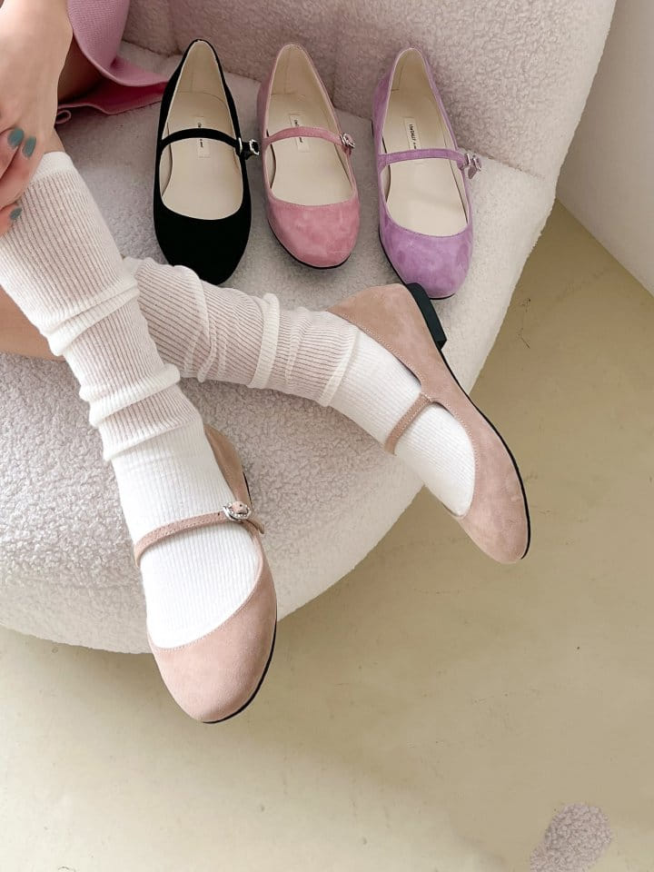 Ssangpa - Korean Women Fashion - #momslook - UDC 8307 Flats & Ballerinas - 3