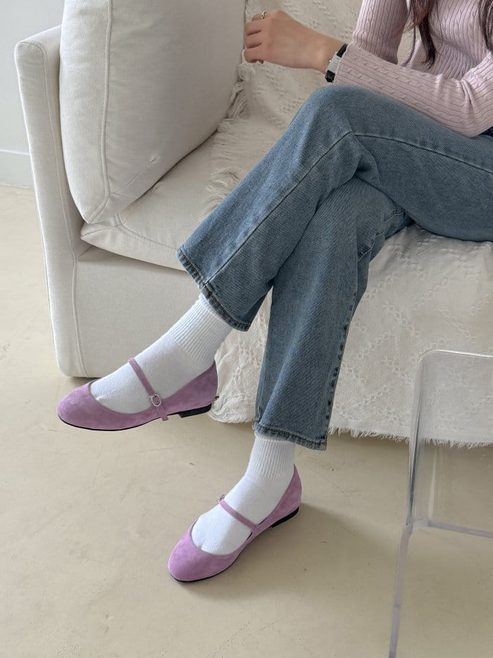 Ssangpa - Korean Women Fashion - #momslook - UDC 8307 Flats & Ballerinas - 9