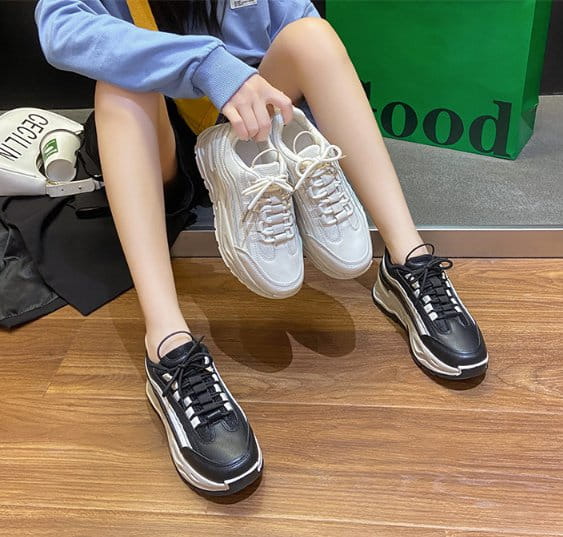Ssangpa - Korean Women Fashion - #momslook - SN 0054 Sneakers - 11