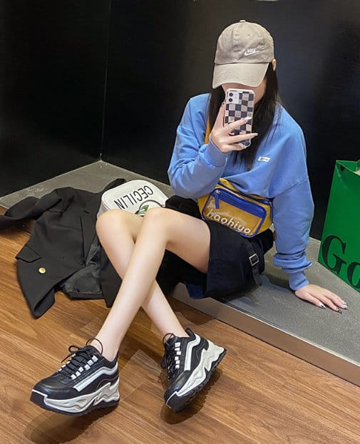 Ssangpa - Korean Women Fashion - #momslook - SN 0054 Sneakers - 9