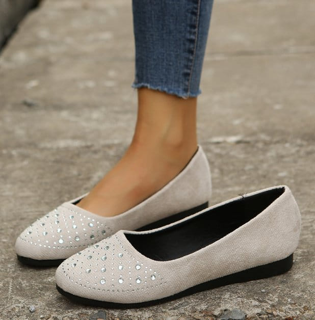 Ssangpa - Korean Women Fashion - #momslook - SN 0051 Flats & Ballerinas - 8