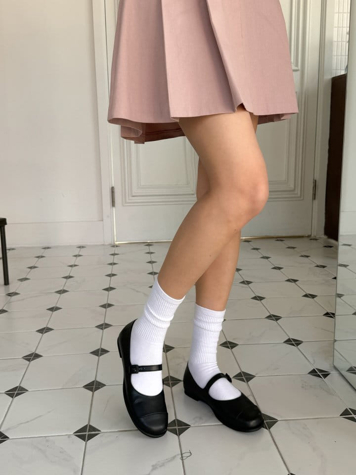 Ssangpa - Korean Women Fashion - #momslook - UDC 8303 Flats & Ballerinas - 2