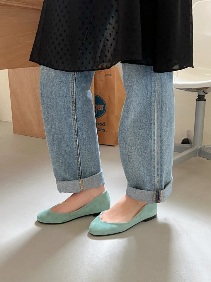 Ssangpa - Korean Women Fashion - #momslook - UDC 3327 Flats & Ballerinas - 2