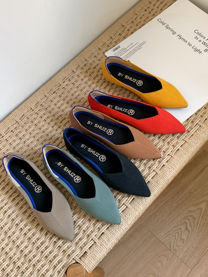 Ssangpa - Korean Women Fashion - #momslook - BY 8020 Flats & Ballerinas - 7