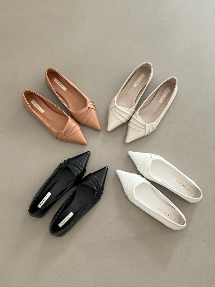 Ssangpa - Korean Women Fashion - #momslook - UDC 5233 Flats & Ballerinas - 10