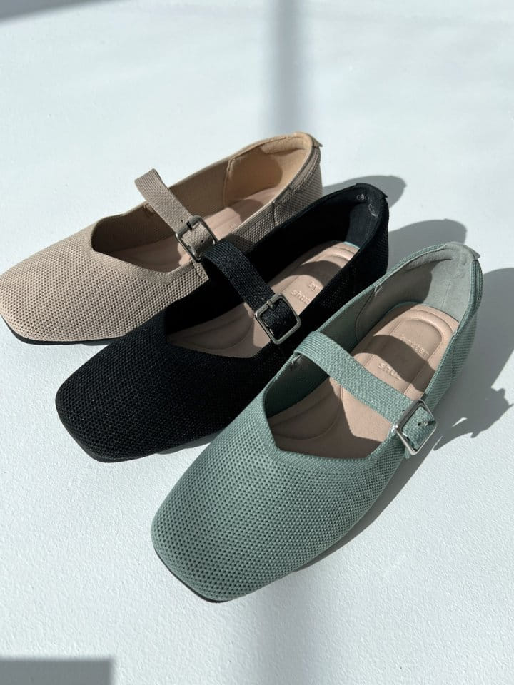 Ssangpa - Korean Women Fashion - #momslook - BY 8076 Flats & Ballerinas - 8