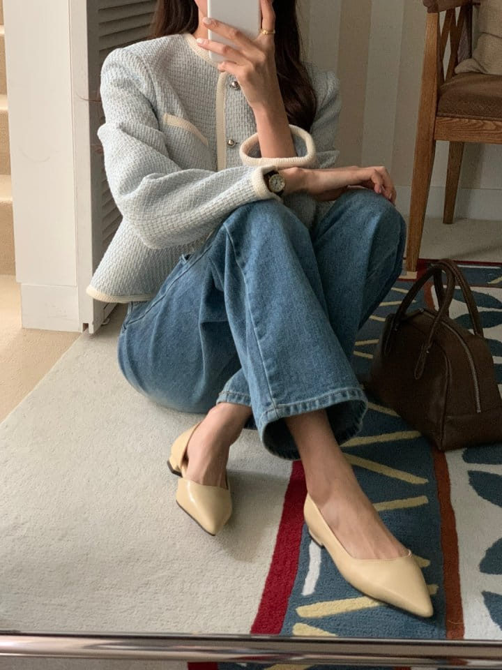 Ssangpa - Korean Women Fashion - #momslook - NV 7604 Flats & Ballerinas - 8