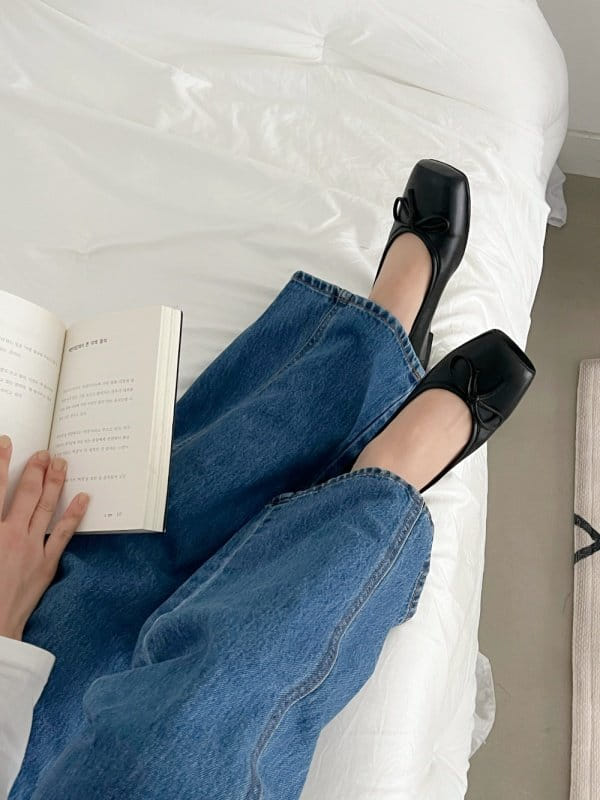 Ssangpa - Korean Women Fashion - #momslook - UDC 3278 Flats & Ballerinas - 5