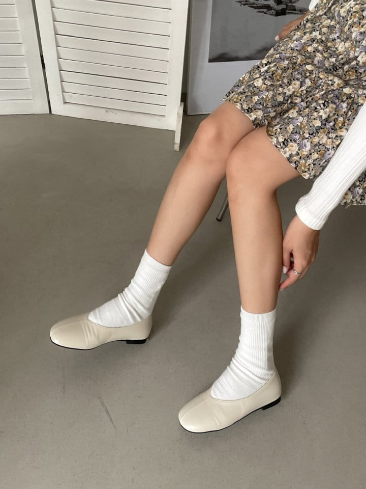 Ssangpa - Korean Women Fashion - #womensfashion - UDC 3279 Flats & Ballerinas - 4