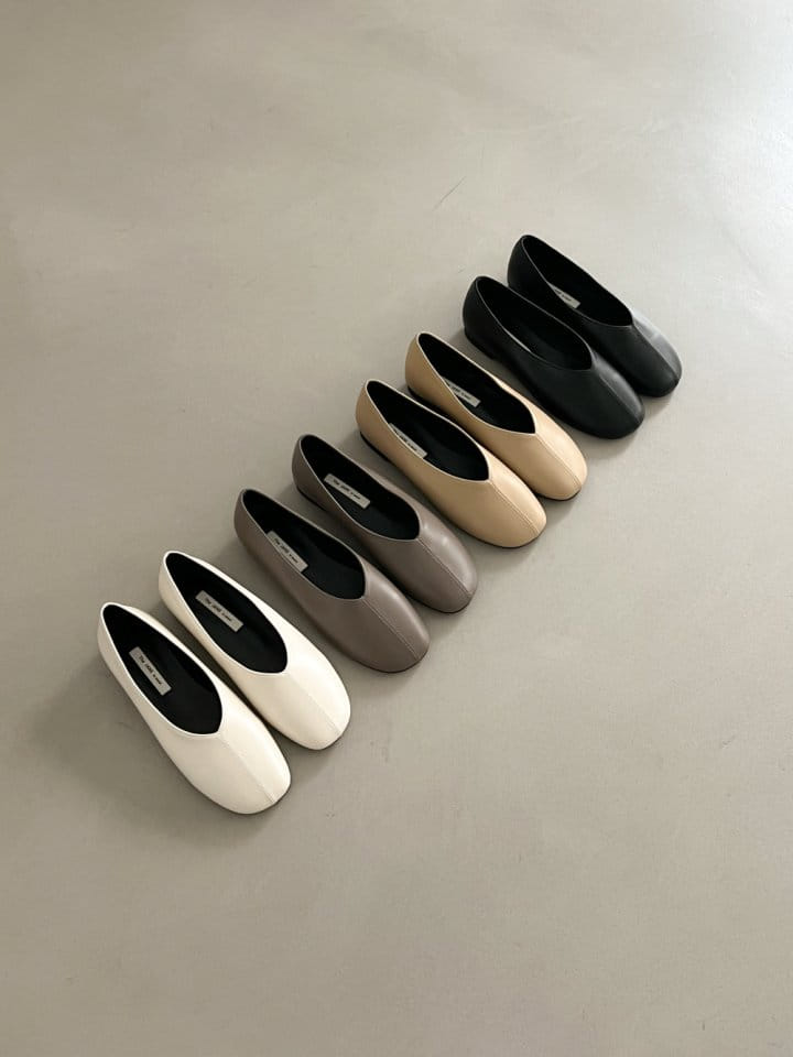 Ssangpa - Korean Women Fashion - #momslook - UDC 3279 Flats & Ballerinas - 5