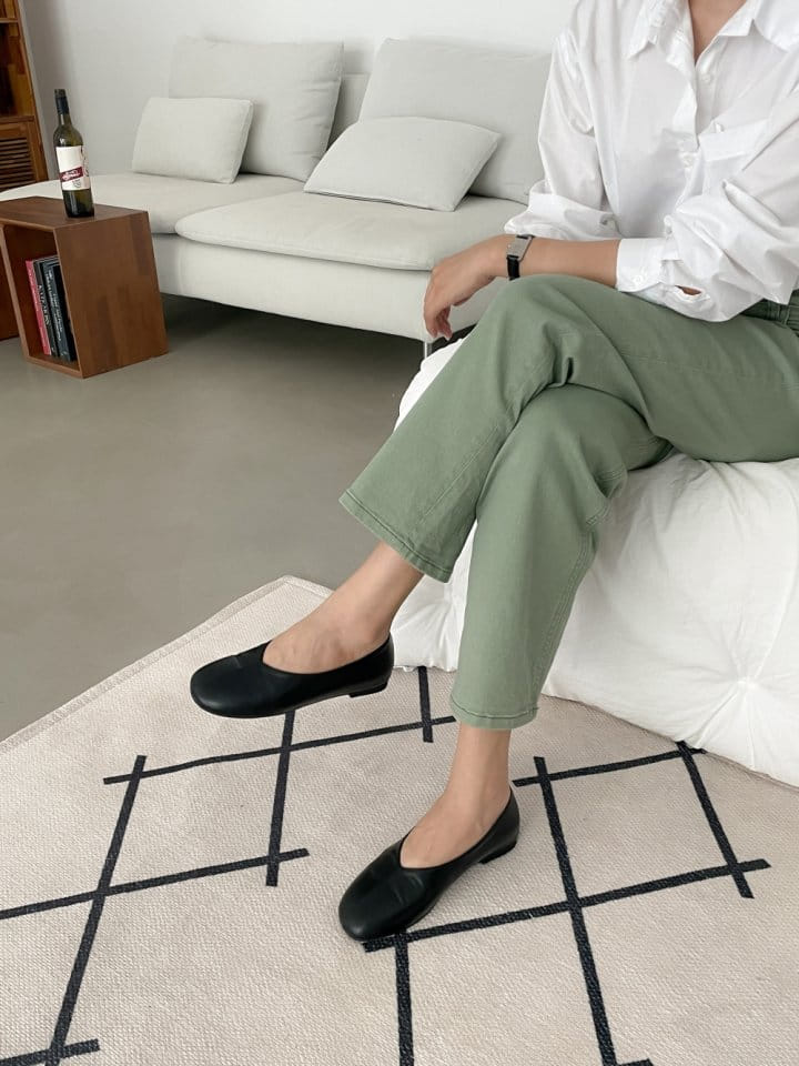 Ssangpa - Korean Women Fashion - #momslook - UDC 3279 Flats & Ballerinas - 6