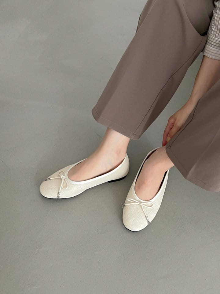 Ssangpa - Korean Women Fashion - #momslook - UDC 3282 Flats & Ballerinas - 4