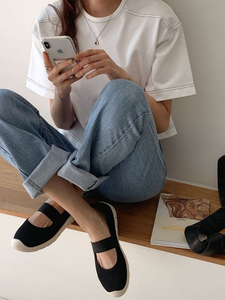 Ssangpa - Korean Women Fashion - #momslook - PK 3060 Flats & Ballerinas - 7