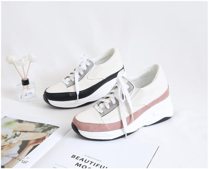 Ssangpa - Korean Women Fashion - #momslook - ZZ 2340 Sneakers - 9