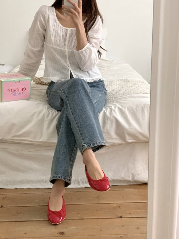 Ssangpa - Korean Women Fashion - #momslook - NV 7619  Flats & Ballerinas - 6