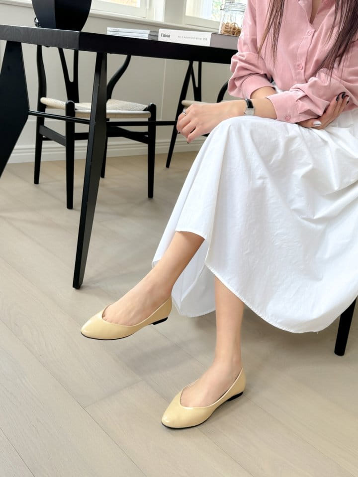 Ssangpa - Korean Women Fashion - #restrostyle - UDC 3320 Flats & Ballerinas - 8