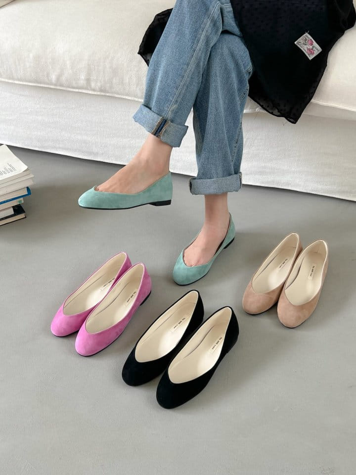 Ssangpa - Korean Women Fashion - #romanticstyle - UDC 3327 Flats & Ballerinas - 8