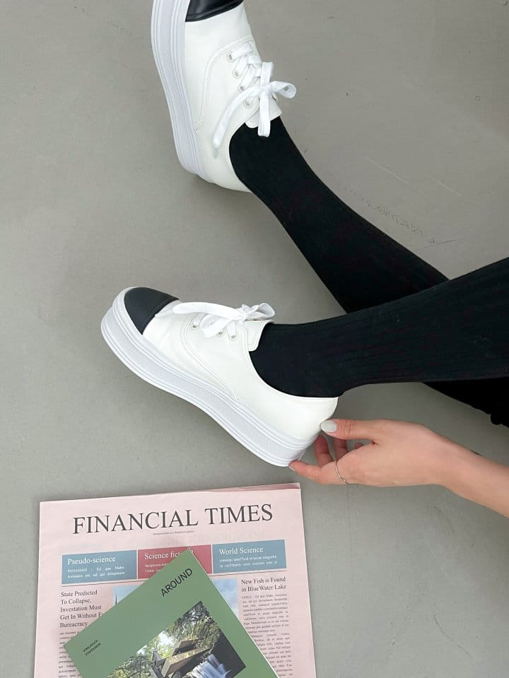 Ssangpa - Korean Women Fashion - #thatsdarling - UDC 9087 Sneakers - 6