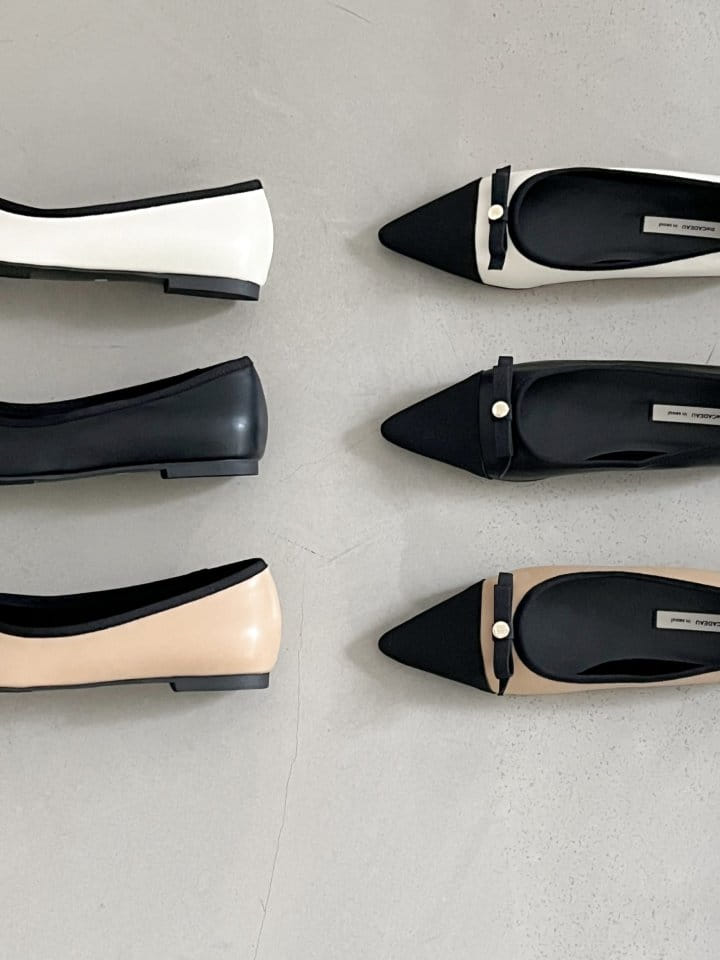 Ssangpa - Korean Women Fashion - #momslook - UDC 9090 Flats & Ballerinas - 4