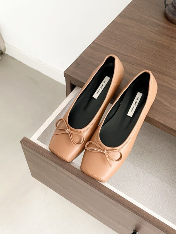 Ssangpa - Korean Women Fashion - #momslook - UDC 3278 Flats & Ballerinas - 4