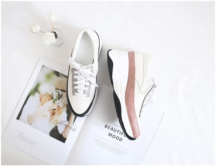 Ssangpa - Korean Women Fashion - #momslook - ZZ 2340 Sneakers - 4