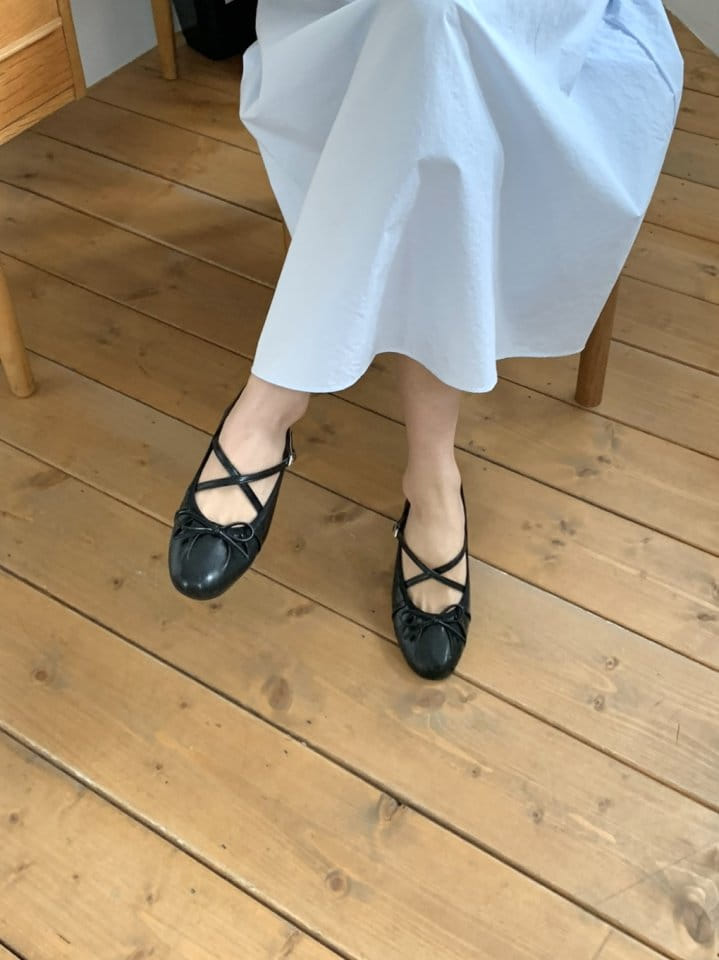 Ssangpa - Korean Women Fashion - #momslook - NV 7618  Flats & Ballerinas - 4