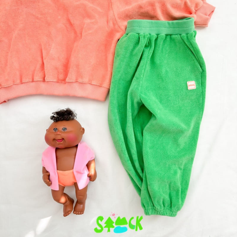 Stick - Korean Children Fashion - #designkidswear - Still Terry Jogger Pants With Mom - 3