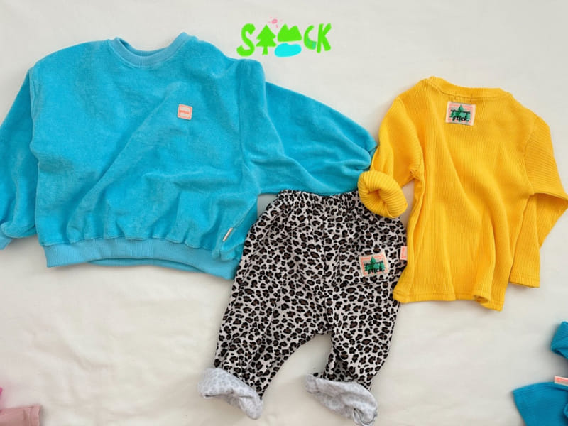 Stick - Korean Children Fashion - #minifashionista - Mew Terry Pants - 3