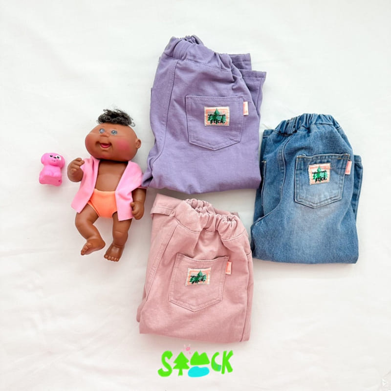 Stick - Korean Children Fashion - #stylishchildhood - New Stick Denim Pants With Mom - 9