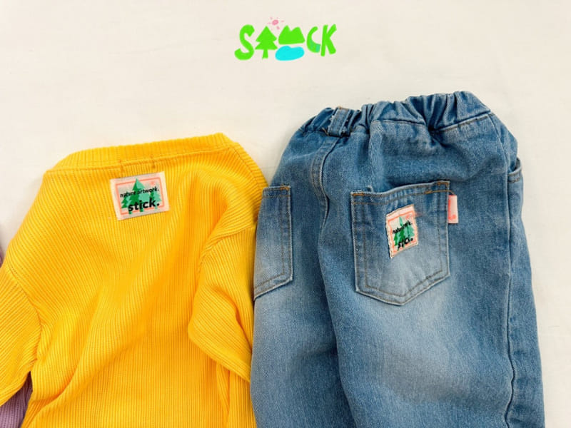 Stick - Korean Children Fashion - #todddlerfashion - Spring Rib Tee - 9