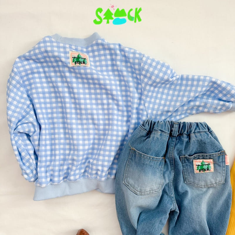 Stick - Korean Children Fashion - #todddlerfashion - New Stick Denim Pants With Mom - 7