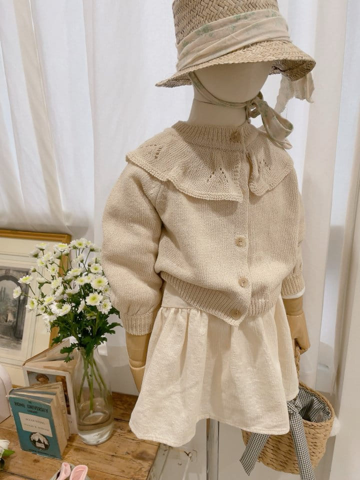 Studio M - Korean Children Fashion - #childofig - Coco Frill Cardigan - 6