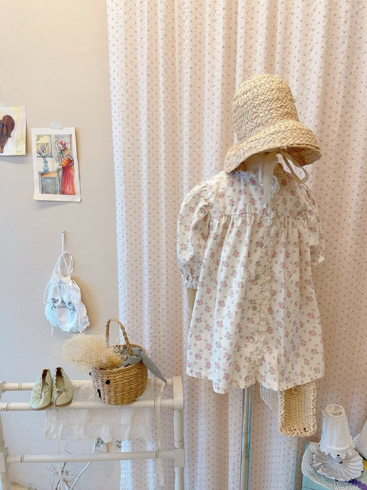 Studio M - Korean Children Fashion - #childrensboutique - Freesia Paint One-Piece - 7