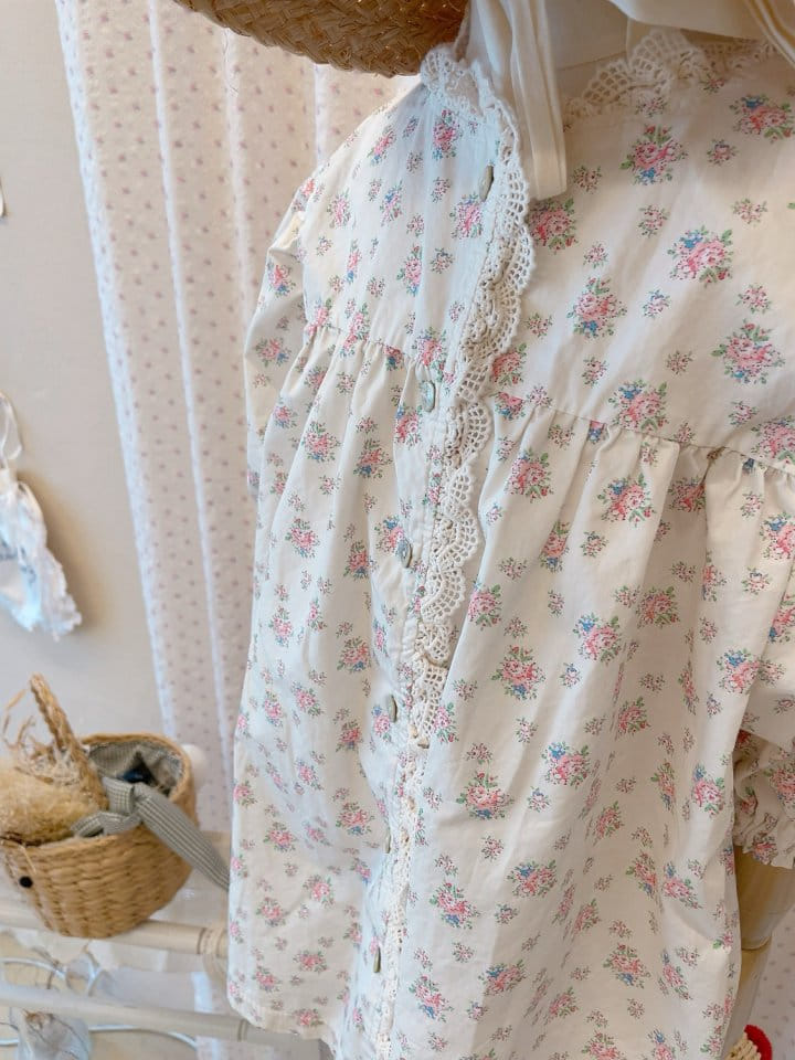 Studio M - Korean Children Fashion - #discoveringself - Freesia Paint One-Piece - 9