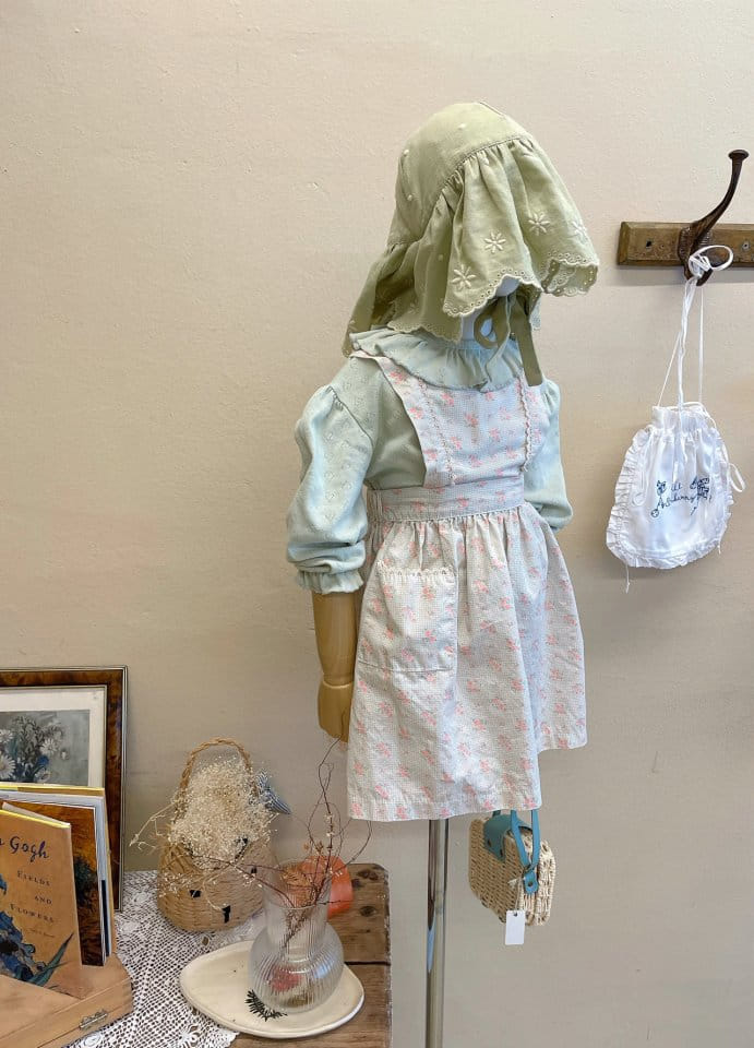 Studio M - Korean Children Fashion - #discoveringself - Apron Paint One-Piece - 10