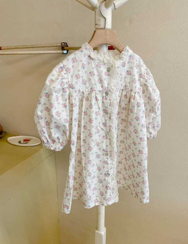 Studio M - Korean Children Fashion - #fashionkids - Freesia Paint One-Piece - 10