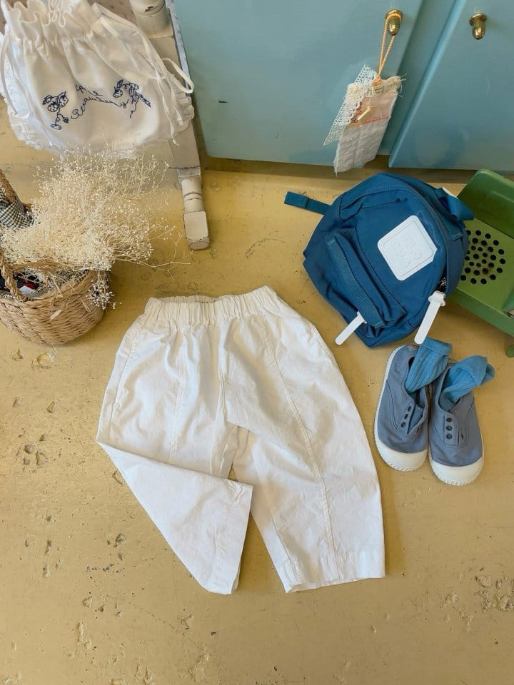 Studio M - Korean Children Fashion - #fashionkids - Milky Slit Pants - 9