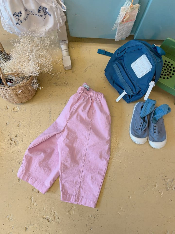 Studio M - Korean Children Fashion - #kidsshorts - Milky Slit Pants - 10