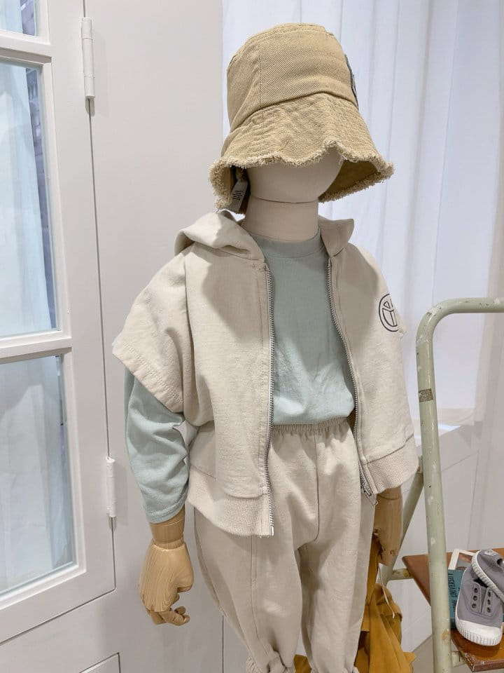 Studio M - Korean Children Fashion - #kidzfashiontrend - Vest Hoody Zip Up - 9
