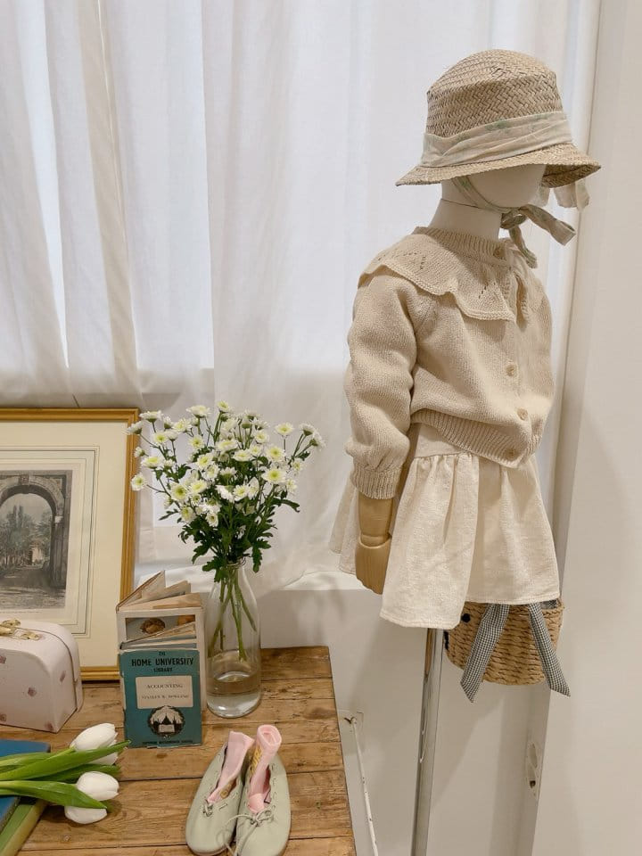 Studio M - Korean Children Fashion - #littlefashionista - Coco Frill Cardigan - 2