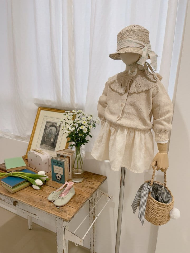 Studio M - Korean Children Fashion - #magicofchildhood - Coco Frill Cardigan - 3