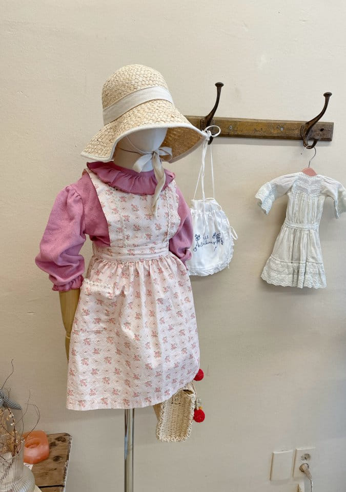 Studio M - Korean Children Fashion - #stylishchildhood - Apron Paint One-Piece - 6