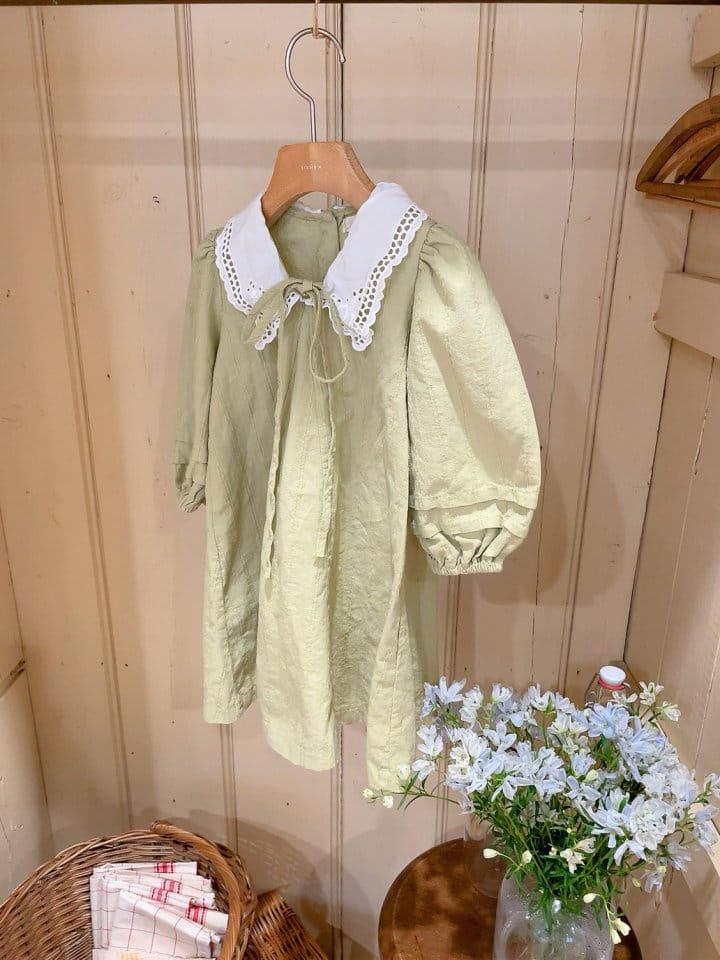 Studio M - Korean Children Fashion - #toddlerclothing - Angelina One-Piece - 7