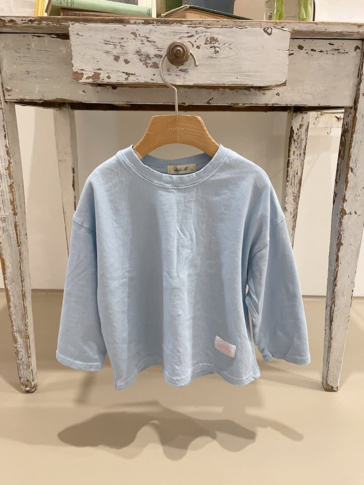 Studio M - Korean Children Fashion - #toddlerclothing - Cream Basic Tee