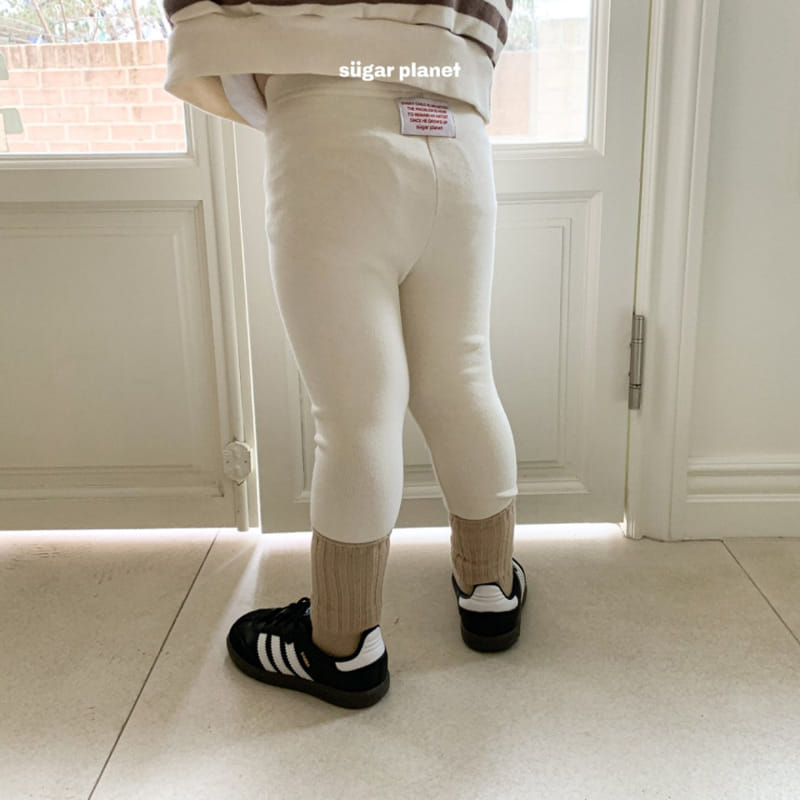 Sugar Planet - Korean Children Fashion - #Kfashion4kids - Sugar Tan Tan Leggings - 6