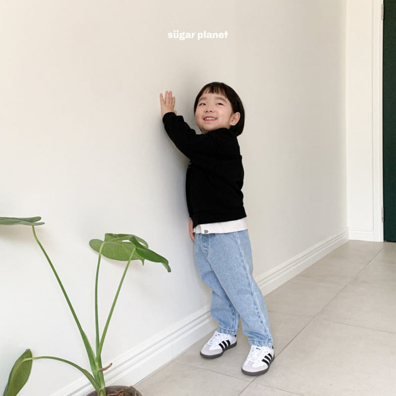 Sugar Planet - Korean Children Fashion - #kidzfashiontrend - Michigan Sweatshirt - 5