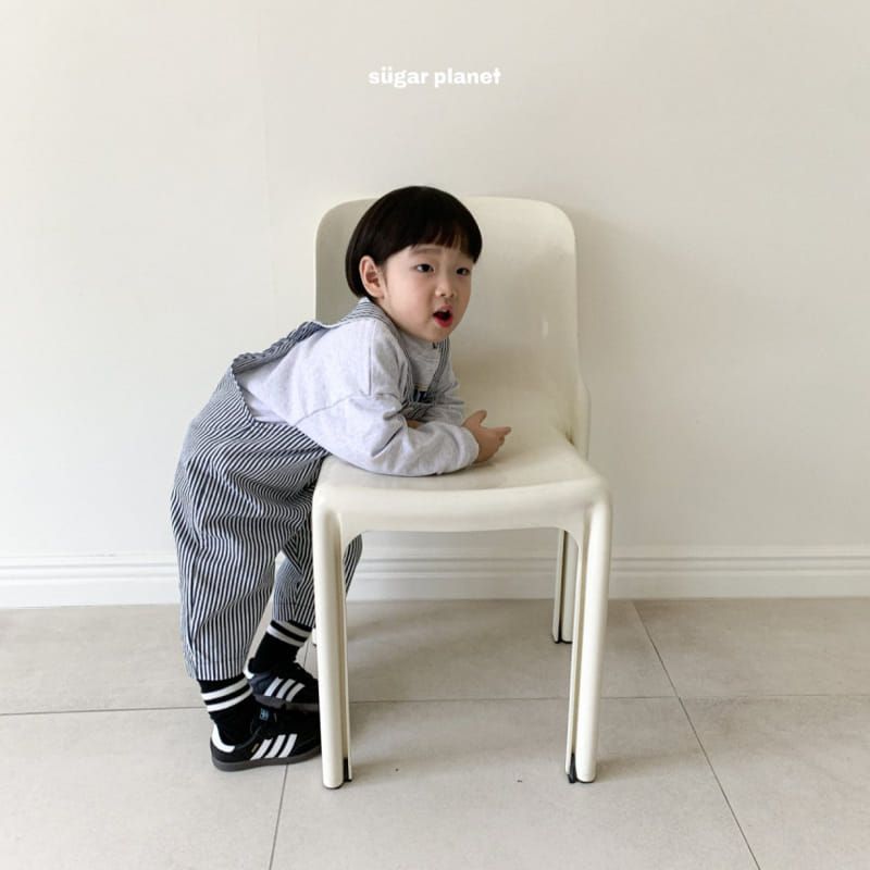 Sugar Planet - Korean Children Fashion - #littlefashionista - Wiley ST Denim Dungarees - 6