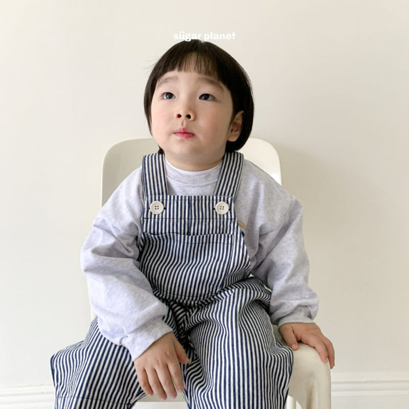 Sugar Planet - Korean Children Fashion - #magicofchildhood - Wiley ST Denim Dungarees - 7
