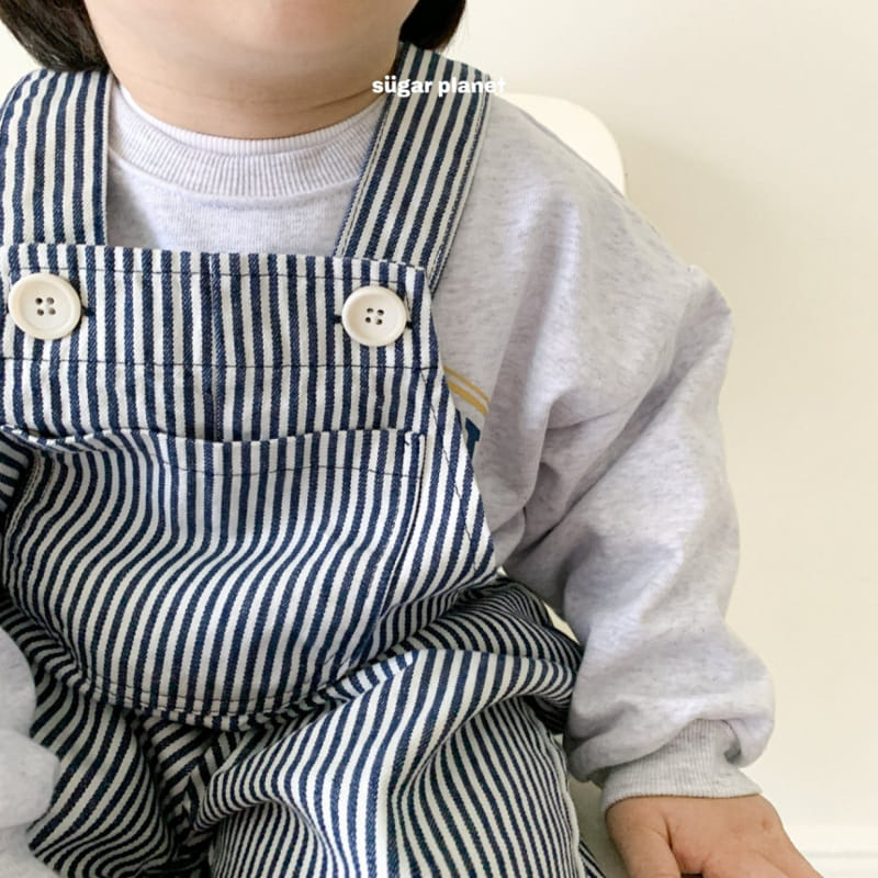 Sugar Planet - Korean Children Fashion - #minifashionista - Wiley ST Denim Dungarees - 8